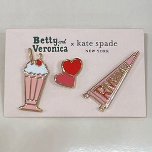 Kate Spade X Archie Comics Pins